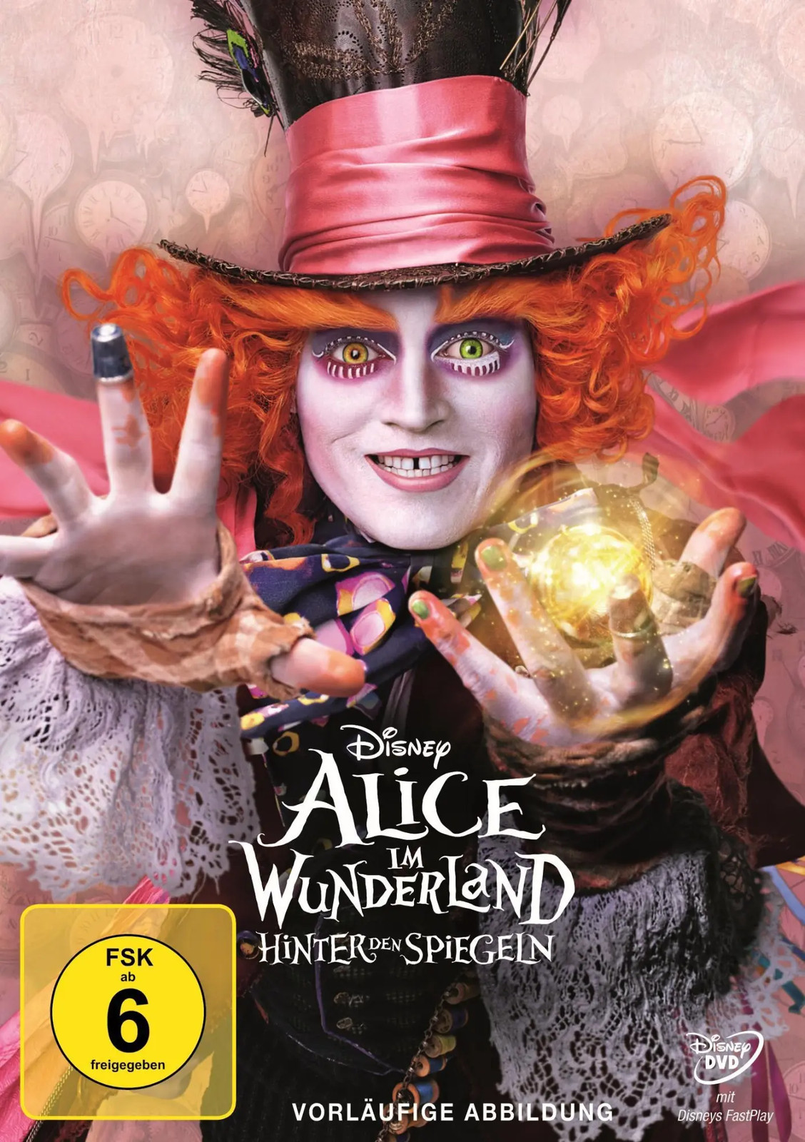 DVD Disney Alice im Wunderland Hinter den Spiegeln Johnny Depp ... - Bild 3