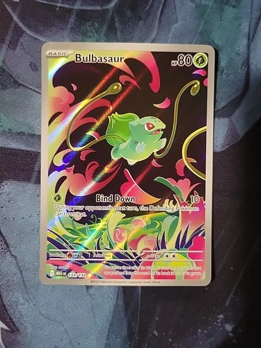 Pokémon Bulbasaur Holo Card Mega Evolution 133/132 ME01