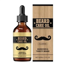 Beard Oil For Men Growth 60ml Natural Strengthening Scented Beauty Supplies