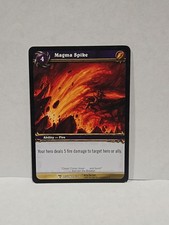 Magma Spike World Of Warcraft TCG March Of The Legion Regular Common