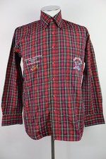 Paul & Shark Chemise Homme TG 39 / 15 Shirt Man Casual Vintage Coton Italie Logo