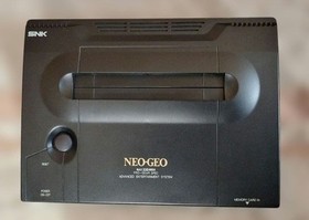 SNK Neo Geo AES NEO-0 Console Complete Set Black Tested Used With Box & Software