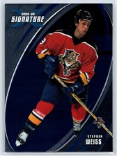 2002-03 Be a Player Signature Series Stephen Weiss Florida Panthers #156