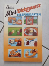 Mini Dickmanns Telefonkarten Set - limitierte Auflage 8 Telefonkarten Dickmann´s
