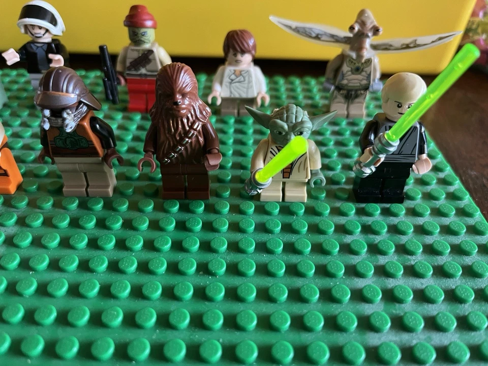 Lego Star Wars Clon, Endor Rebel Yoda Luke Chewy Lando Han Hoth Minifiguras Lote Foto 4 de 4