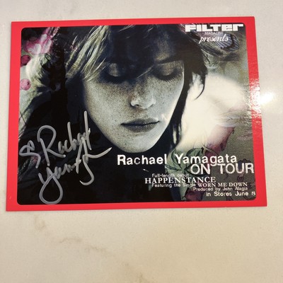 Rachael Yamagata Autograph