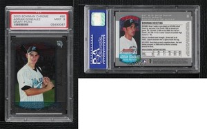 2000 Bowman Chrome Draft Picks & Prospects Adrian Gonzalez #86 PSA 9 MINT