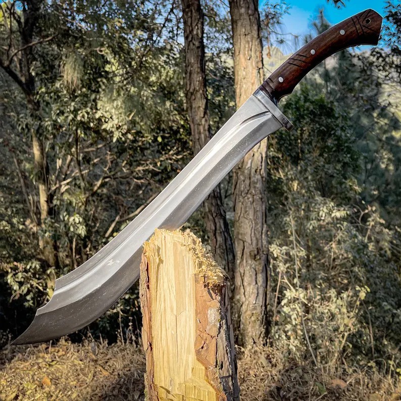 Custom Handmade Carbon Steel Blade Survival Viking Sword | Hunting Sword Camping