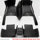 Fit For Chrysler All Models Car Floor Mats Custom Waterproof All Weather Liners