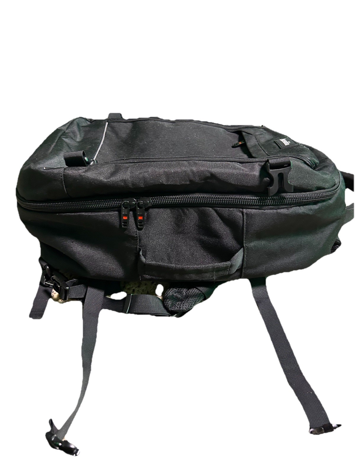 Asenlin Black Carry On Backpack with Adjustable Backpack Straps