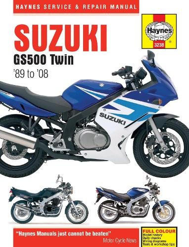 Suzuki GS500 Twin (89 - 08) Haynes Repair Manual by Haynes Publishing - Image 5
