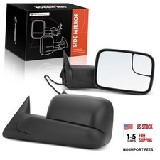 Towing Mirrors Compatible with Dodge Ram 1500 1994-1997, Ram 2500 1994-1997,