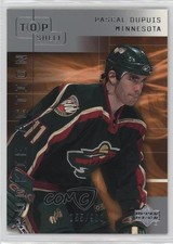 2001 Upper Deck Top Shelf Rookie Action /900 Pascal Dupuis (Name at Top) #56 7ez