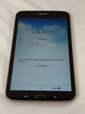 Nice - 8 inch SAMSUNG GALAXY TAB 3 Tablet16GB Model SM-T310 Reset to Factory