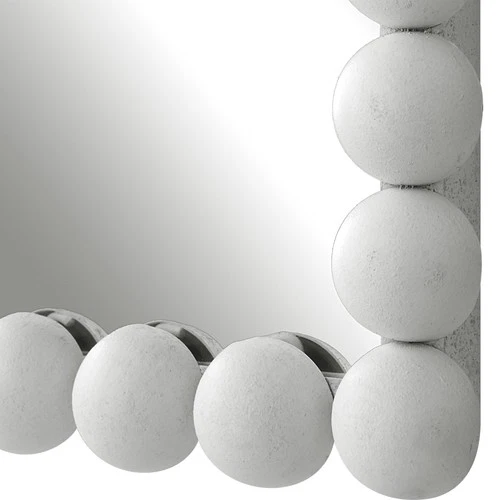 Uttermost 09790 Serna 21" W x 30" H Transitional Rectangular - White - Picture 3 of 4