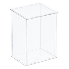 Clear Display Case, Acrylic Assemble Box 25x15x35cm for Collectibles, Crafts