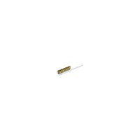 FeinbüRste L.225Mm 0,15Mm Messingdraht Gewellt 4-Reihig Lessmann