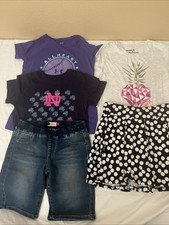 Girls Lot Of M Size 10-12 Adidas,SO , Harley, Justice and under armour