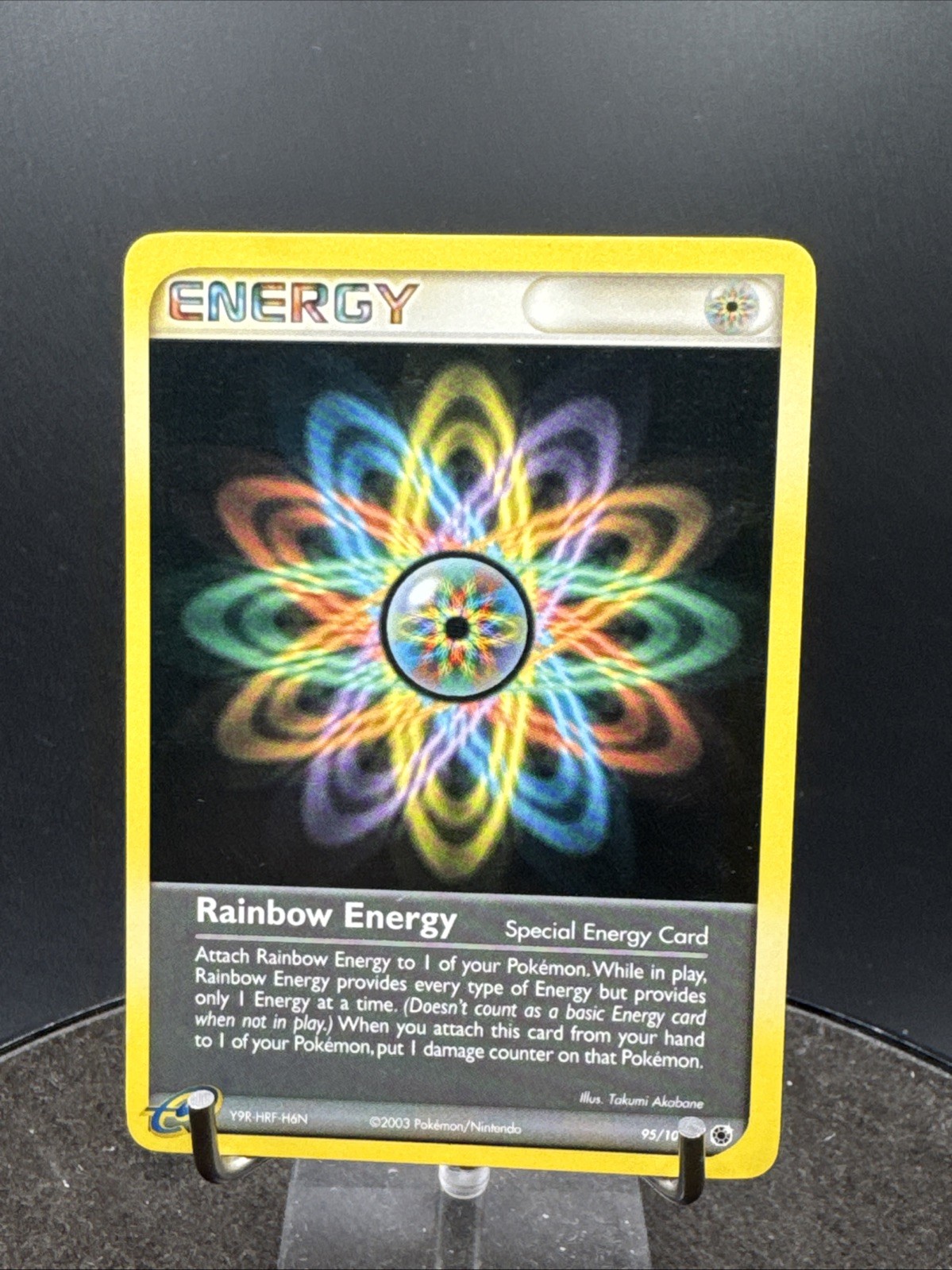 RAINBOW ENERGY - 95/109 - Ruby & Sapphire - Pokemon Card