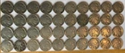 Full Roll of 1929P Buffalo Nickels with Partial Dates 97-year-old coins!!