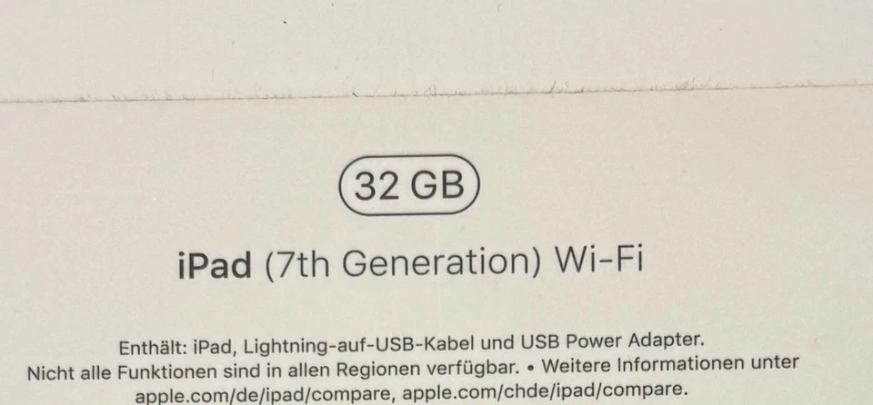 Apple iPad (7th generation) · 32GB · Wi-Fi, Foto 3 von 3