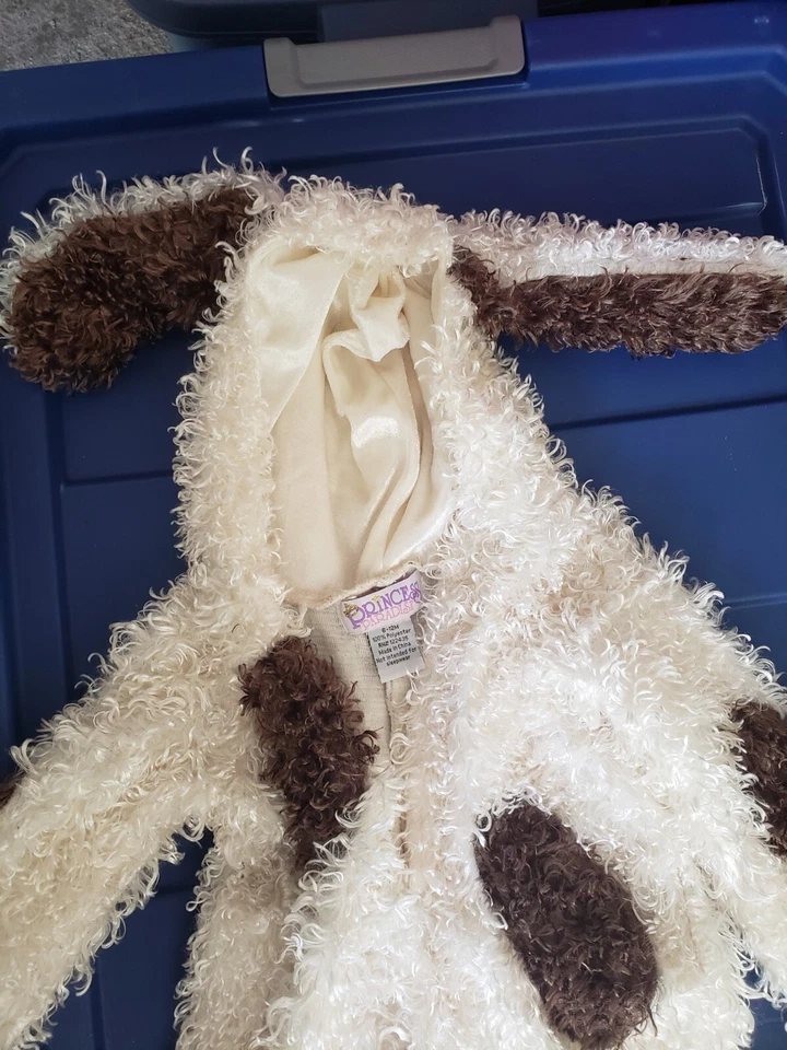 Disfraz de Cachorro Princesa Paraíso Talla 6-12 Mos, Tiene Orejas y Cola, Unisex, Suave, Cremallera Foto 2 de 4