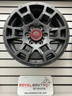 Toyota 4Runner/Tacoma/FJ 17x7  Matte Black TRD PRO Wheel & Cap Genuine OE/ OEM