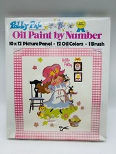 Polly Pal Oil Painting By Number 1974 NEW SEALED USA Leon Jason