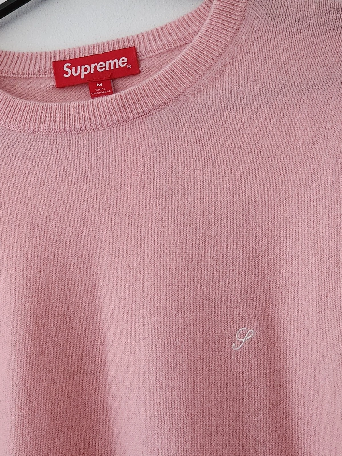 Pull rose cachemire suprême FW15 taille M Medium