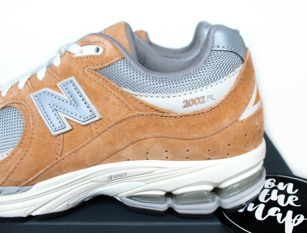 New Balance 2002R Sweet Caramel Brown Beige Tan Suede UK 5 8 9 10 