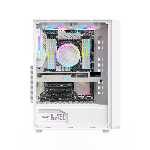 Seite Transparente Gaming Computer Fall E-Sport PC Turm für ATX/M-ATX/ITX - Afbeelding 3 van 14