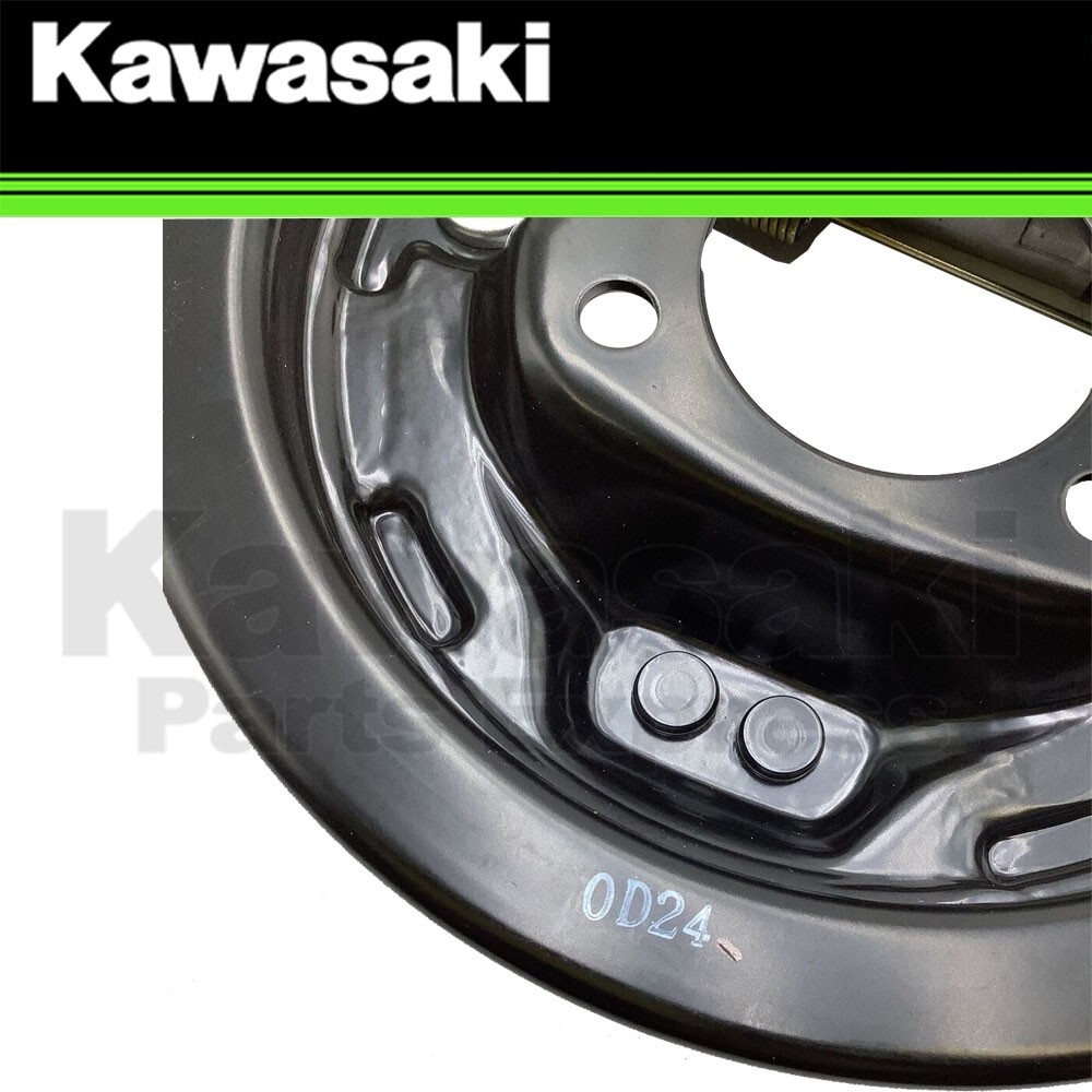 NEW 2001-2007 OEM KAWASAKI RIGHT REAR BRAKE PANEL ASSEMBLY