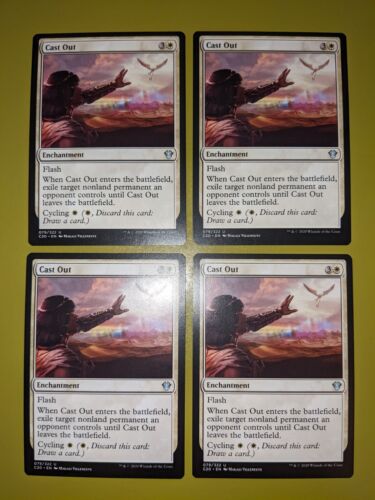 Cast Out x4 Commander 2020 4x Spielset Magic the Gathering MTG