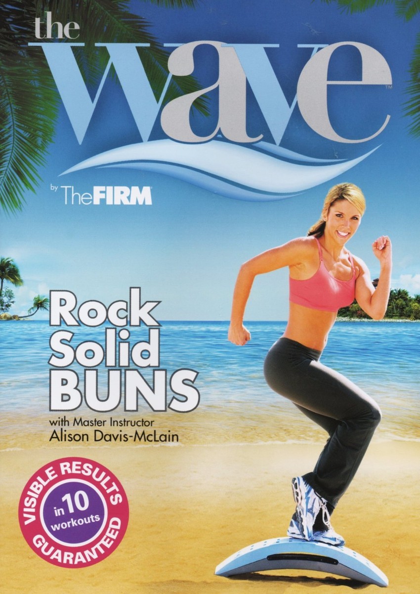 The WAVE by The FIRM Rock Solid Buns DVD 2008 18713533234|