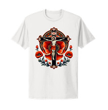 Jesus Cross Shirt Christian Religious Bible Faith Christ Church Gift T-Shirt 35