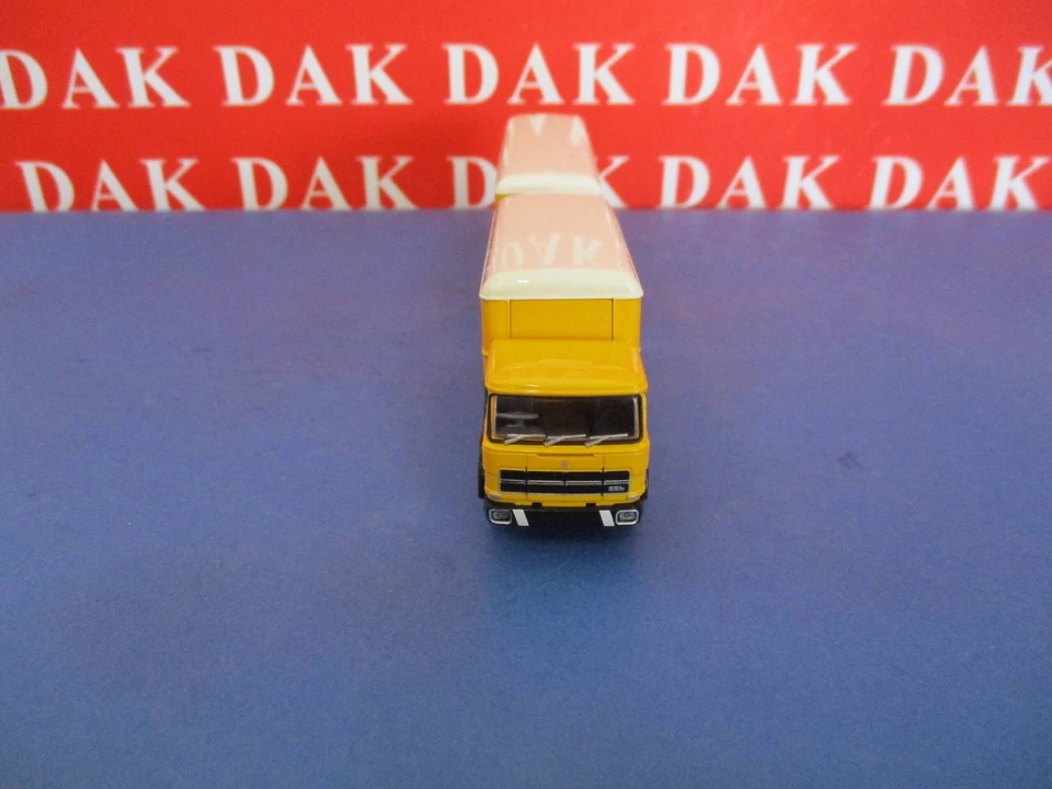 1/87 Modellino Camion Truck Fiat 691 Millepiedi Galbani 1970 by Brekina - Immagine 3 di 4