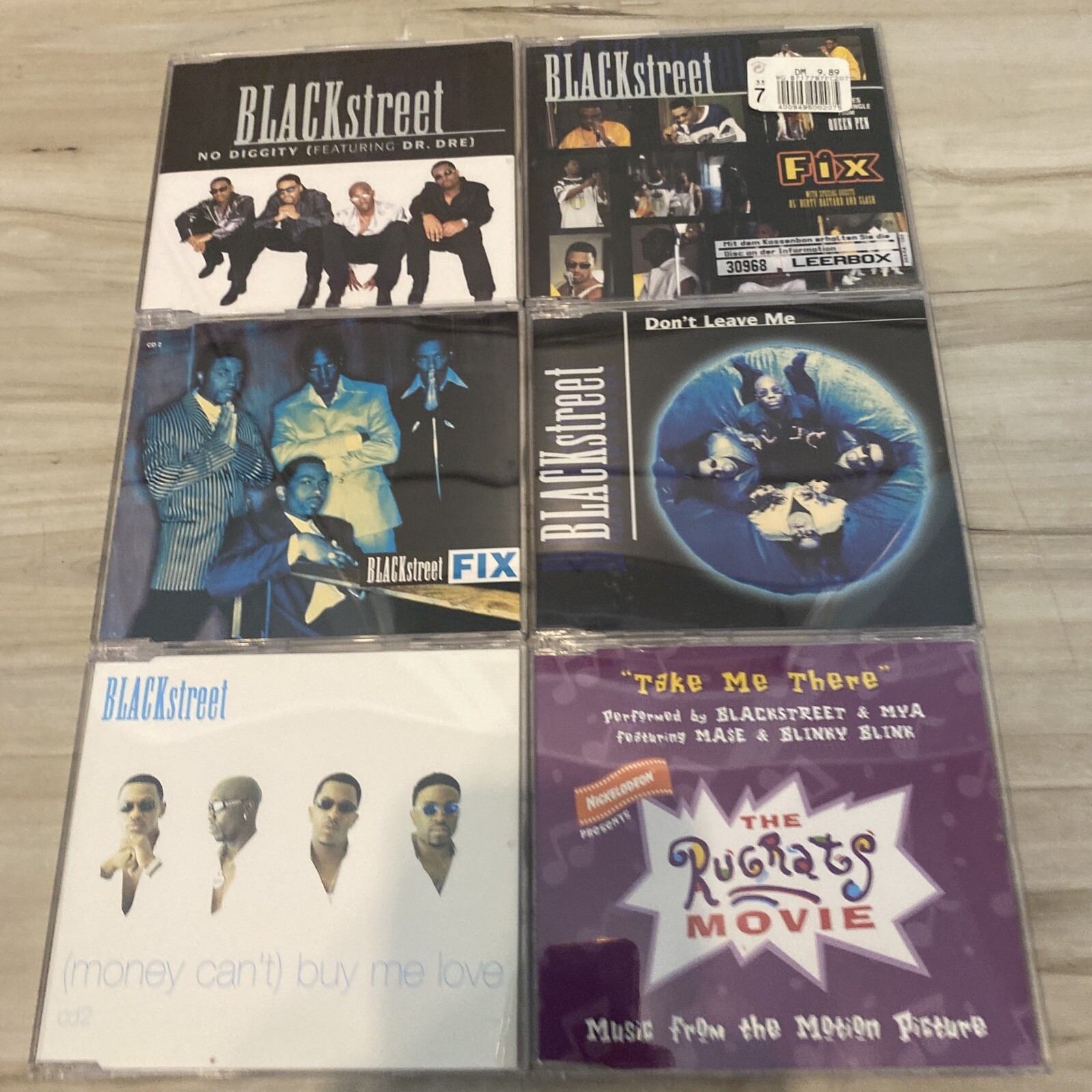 Blasckstreet 6 IMPORT CD LOT No Diggity Fix Money Can’t Buy Me Love Take Me