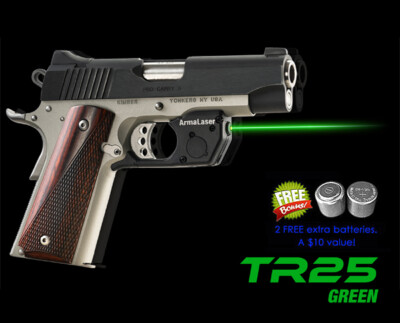 ArmaLaser TR25GS TR25-G Green Laser Sight for Compact Springfield
