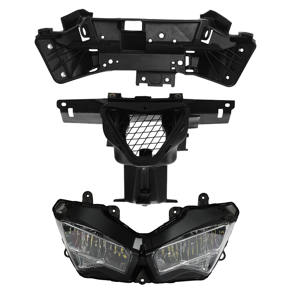 Front Headlight Ram Air Duct Fairing Bracket Fit for Kawasaki ZX