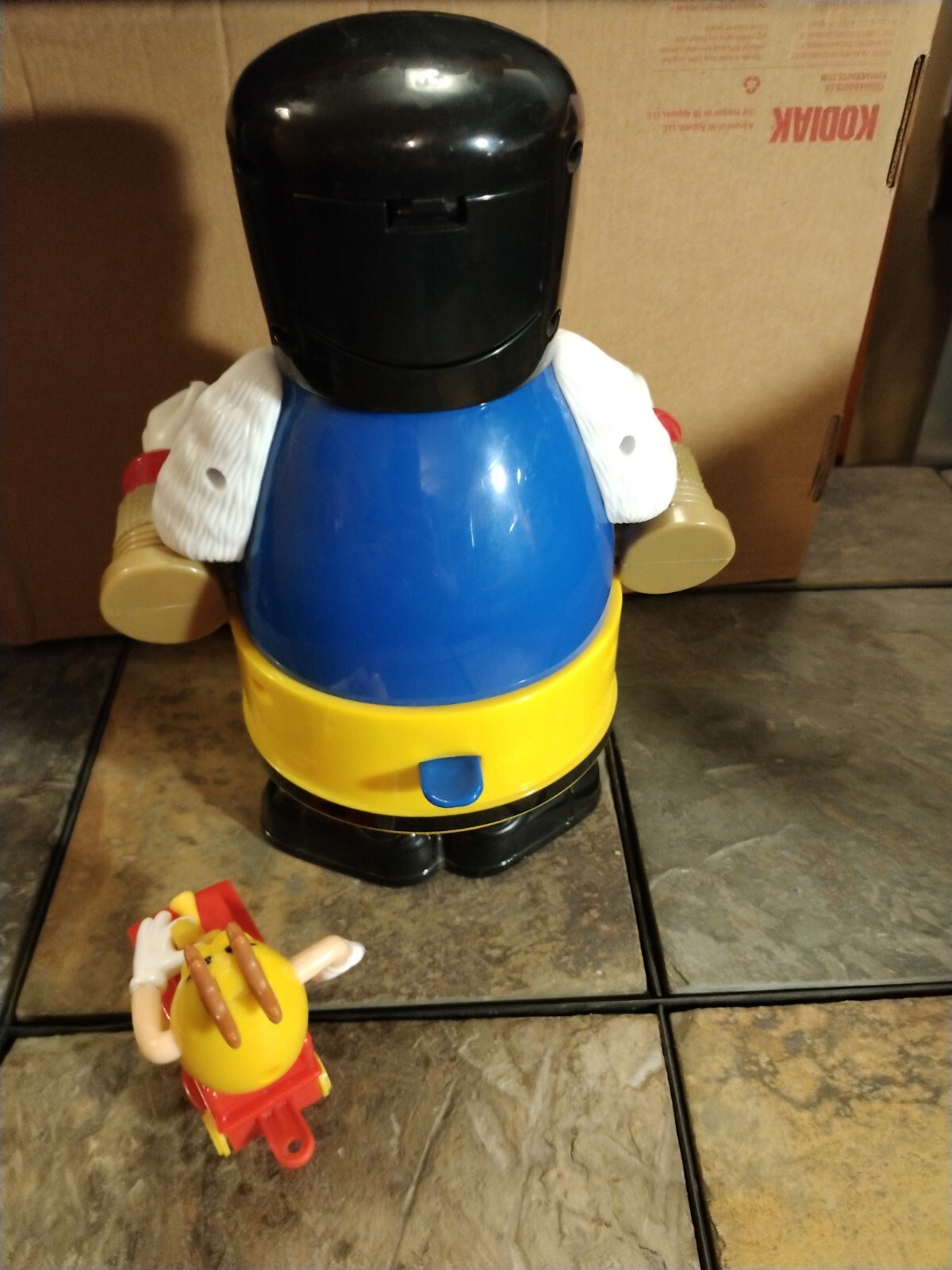 M&M Nutcracker Limited EditionCandy Dispenser Toy 9.5” Tall and M&M