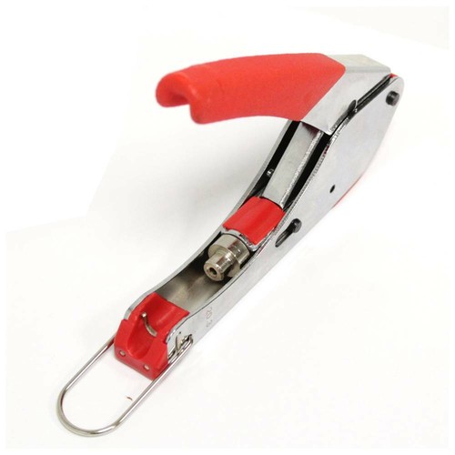 Coax Cable Crimper Stripper RG6 RG59 Wire Tool Kit & 10 Compression Connectors - Picture 6 of 8
