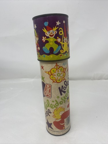VINTAGE 1980 STEVEN KALEIDOSCOPE NO. 150 TOY CLOWNS DOG ANIMALS CIRCUS - Picture 5 of 9