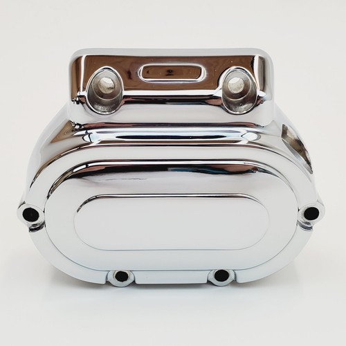 SMOOTH Transmission Cover for 1987-2006 Harley Touring Softail Dyna w/ 5 Sp - Picture 3 of 6