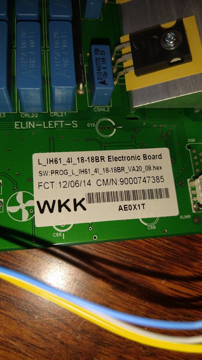 Electronic Board Bosch Siemens L_IH61_4I_18-18BR 9000747385 | eBay 