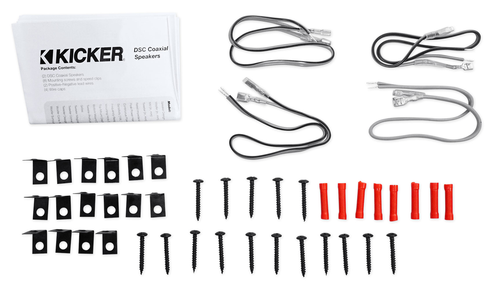 Пара динамиков Kicker 43DSC3504 DSC350 мощностью 80 Вт 35 3 12 2- Двухсторонние автомобильные стереодинамики DS350