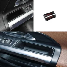 Fit For Benz GLA W156 2020-2023 Rear Door Storage Box Cover Decor 2PCS ABS Black