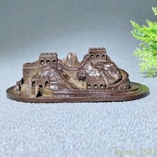 Copper China Great Wall Model Statue Classical Architecture Souvenirs Decoration