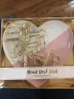 Ceramic Heart Desk Dish With Large Binder Clips. brand new, in original box.