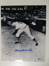 HAL WOODESHICK signed 2020 HA Big League Photo Beckett authenticated auto