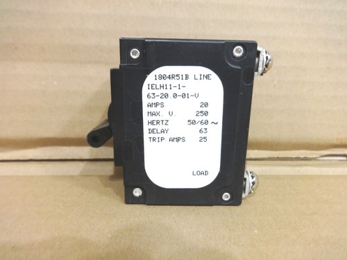 AIRPAX IELH11-1-63-20.0-01-V Interruttore doppio 20A - Foto 2 di 4